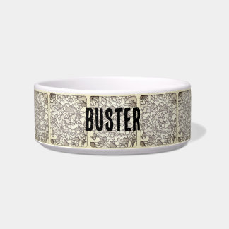 Écuelle Cobblestone de galets rustiques Design Pet Bowl
