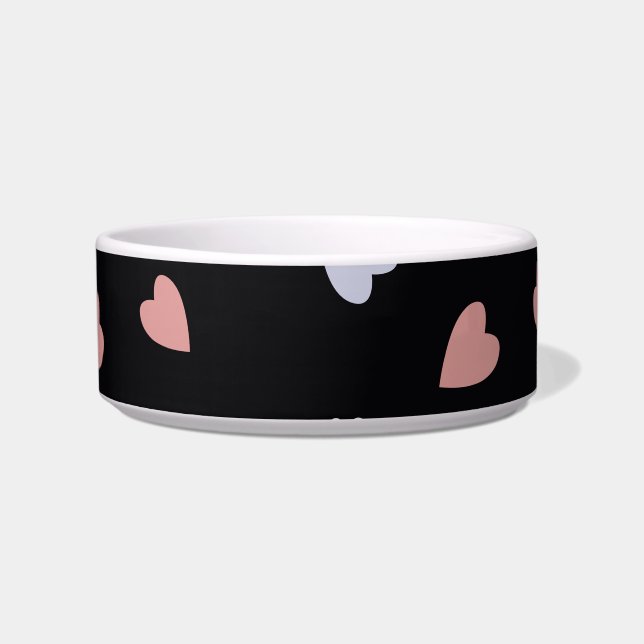 Écuelle Cœurs de trèfle mignons motif amour chanceux (Devant)