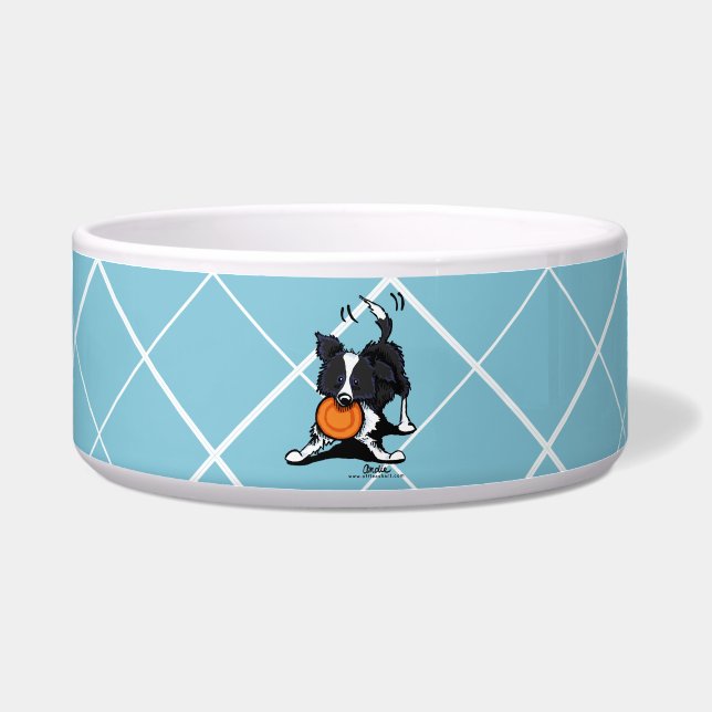 Écuelle Collie frontalier en jeu (Devant)
