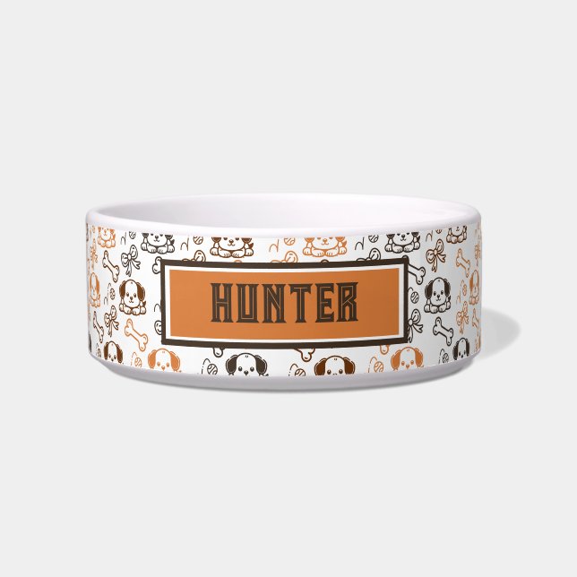 Écuelle Collier pour chiot mignon (Devant)