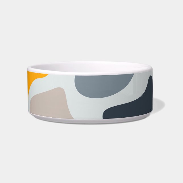 Écuelle Coloré, cool, tendance, bio géométrique moderne (Devant)