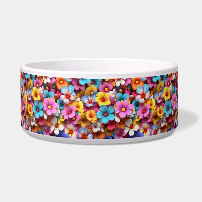 Écuelle Colorful Pretty Flowers Motif-20240 (Devant)