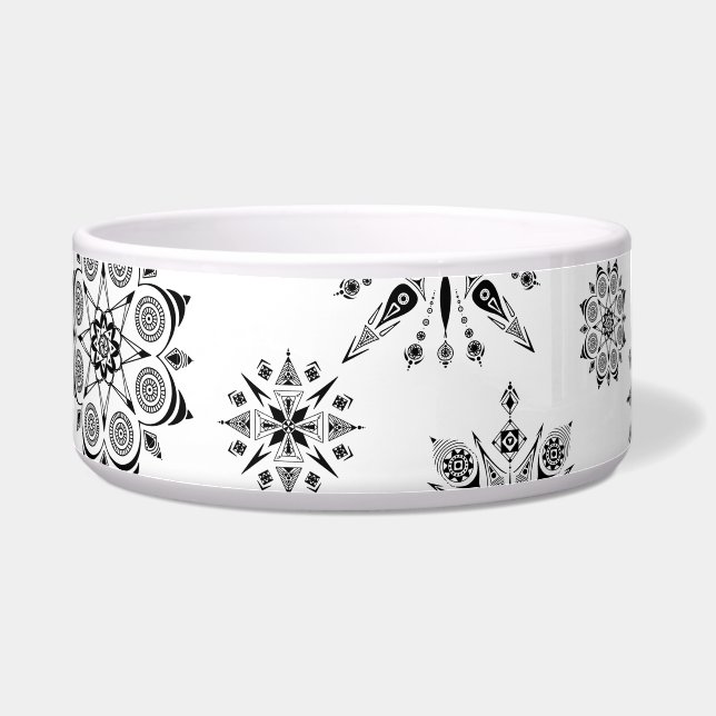 Écuelle comedero para perro con mandalas (Gauche)