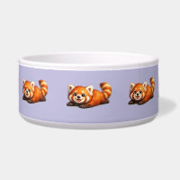 Conception d'animal Kawaii de Panda Rouge Mignon s