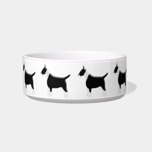 Écuelle Conception de chien de bull-terrier