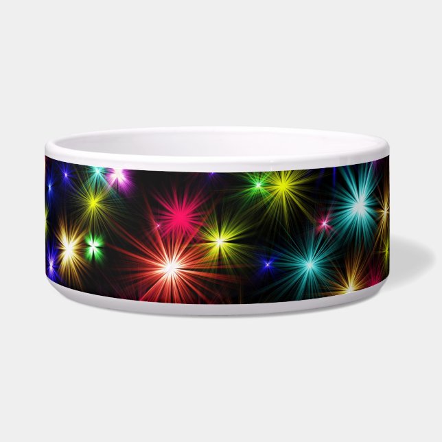 Écuelle Conception de feux d'artifice Étoiles Colorées (Devant)