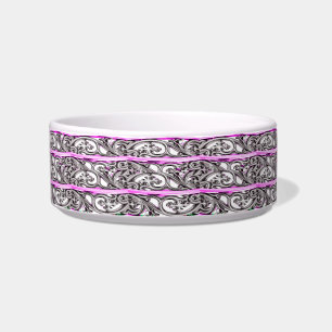 Écuelle Conception de Motif croisé violet Filigree
