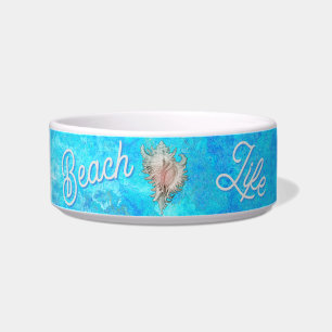 Écuelle Conch Shell "Beach Life"