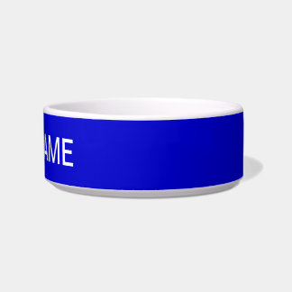 Écuelle Couleur haute couleur bleu moyen