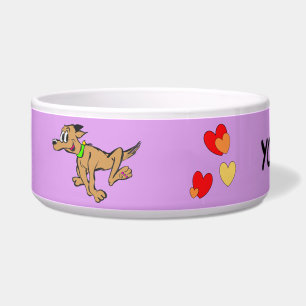 Écuelle Coup De Dessin De Chien. Photo Pet Bowl