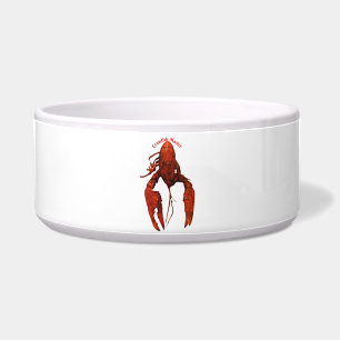Écuelle Crawfish Ceramic Pet Bowl