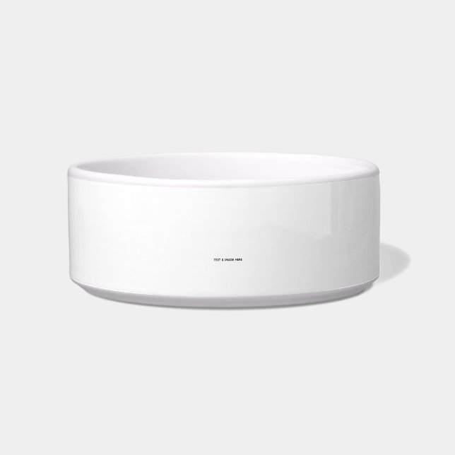 Écuelle Créez votre propre blanc (Devant)