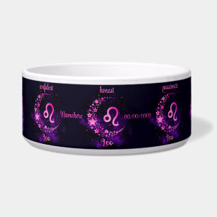 Écuelle Créez Votre Propre Lion Zodiacal Céleste Violet