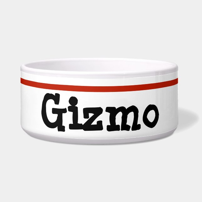 Écuelle Créez votre propre plat d'animal familier (Devant)