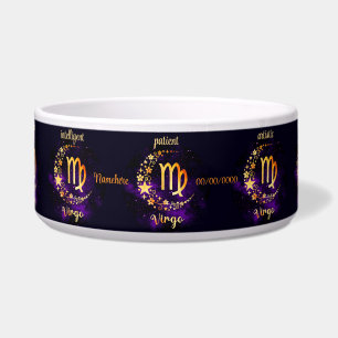 Écuelle Créez Votre Propre Vierge Zodiacal Céleste Violet