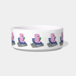 Écuelle Crème glacée amusante à manger du cochon  chois