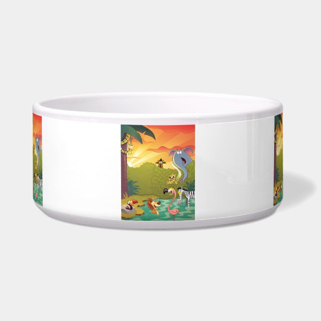 Écuelle Crépuscule au trou d'eau (Devant)