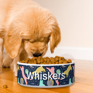 Écuelle Cute Céleste Mystical Space Chats Personnalisés