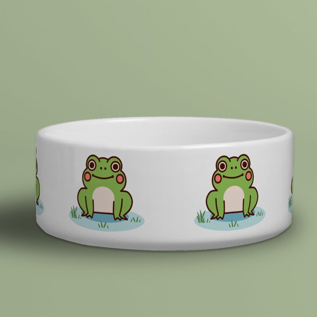 Écuelle Cute Frog Pet Bowl (Cute Frog Pet Bowl)