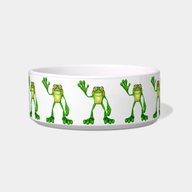 Écuelle Cute Froggy verte (Gauche)