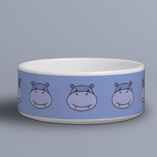 Écuelle Cute Hippo Pet Bowl