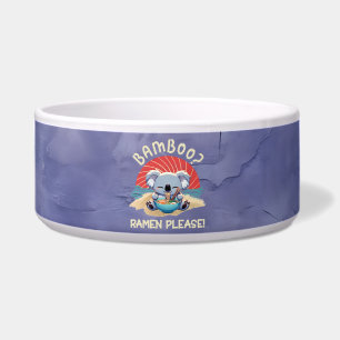 Écuelle Cute Koala manger Ramen Vintage soleil