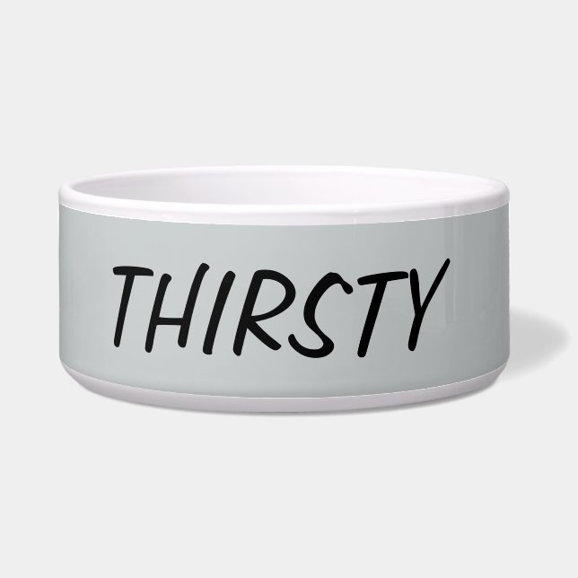 Écuelle Cuvette assoiffée de chien (Devant)