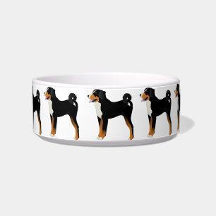 Écuelle Cuvette avec le sennenhund d'Appenzeller