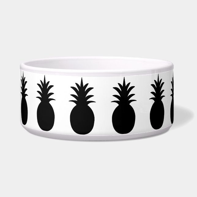 Écuelle Cuvette d'animal familier d'ananas (Devant)