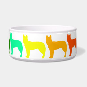 Écuelle Cuvette d'animal familier de berger allemand
