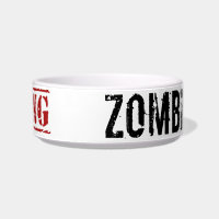 Cuvette de chat de zombi