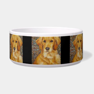 Écuelle Cuvette de chien de golden retriever