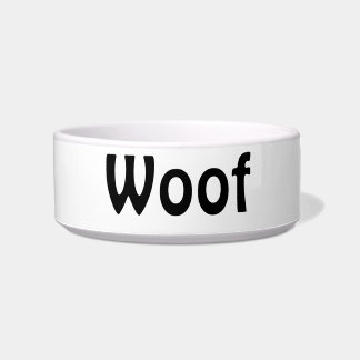Écuelle Cuvette de chien de Woof