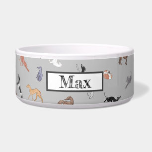 Écuelle Cuvette de chien italien Greyhound sur mesure
