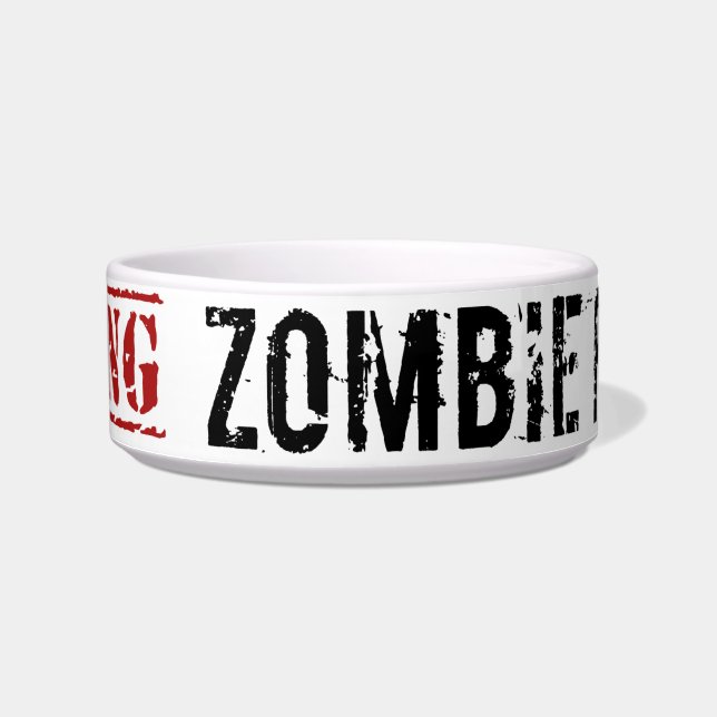 Écuelle Cuvette de furet de zombi (Devant)