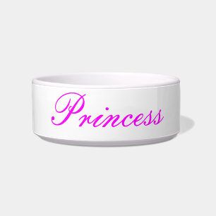 Écuelle Cuvette de "princesse" animal familier
