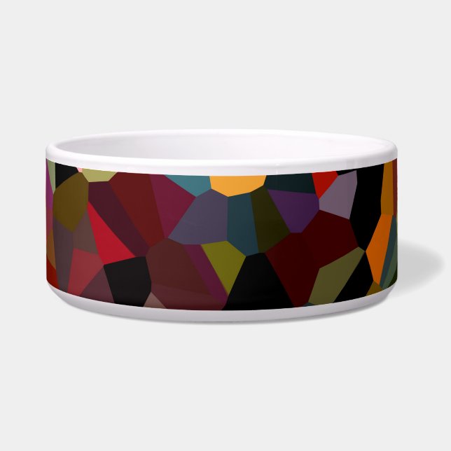 Écuelle Cuvette en céramique d'animal familier des Îles (Devant)