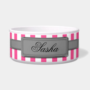 Écuelle Cuvette faite sur commande de chien de Sasha