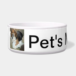 Écuelle Cuvette personnalisée d'animal familier