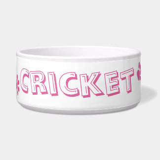 Écuelle Cuvette personnalisée d'animal familier de