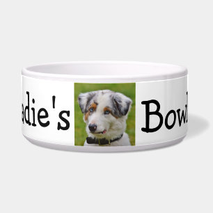Écuelle Cuvette personnalisée de chien de photo