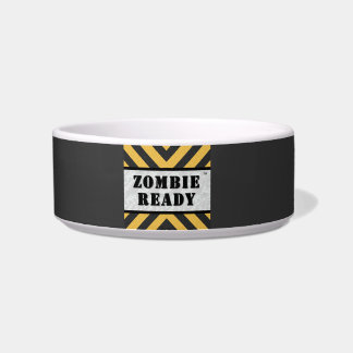 Écuelle Cuvette prête de chat de zombi