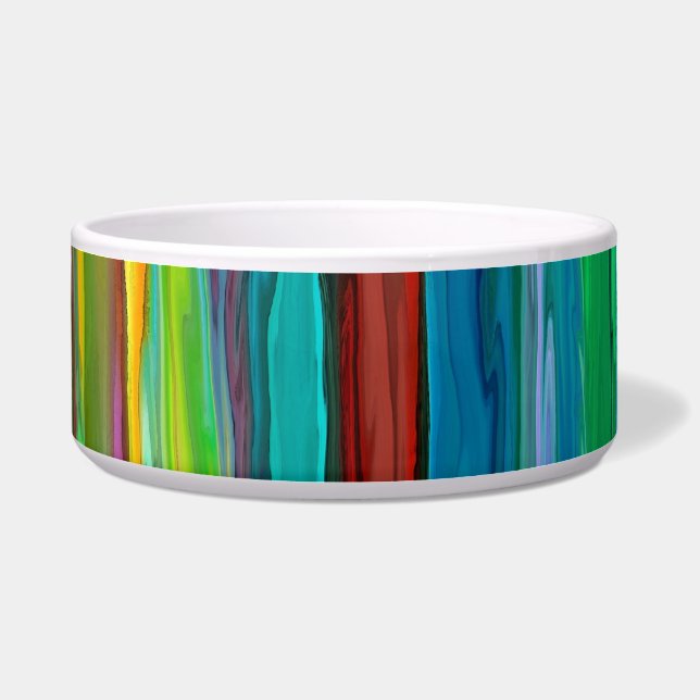 Écuelle Cuvette régulière 40oz de chien de ~ de Stripesa (Devant)