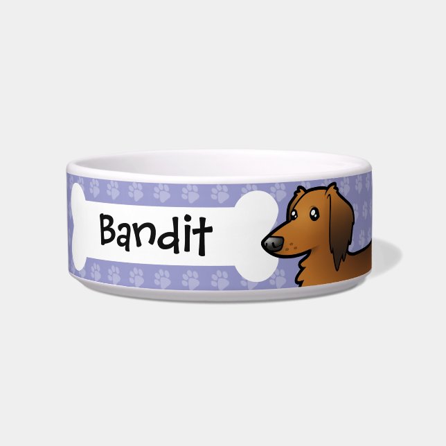 Écuelle Dachshund (longhair) (Devant)