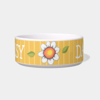 Écuelle Daisy Joy jaune Chat Pet Bowl