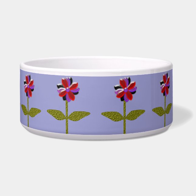 Écuelle Daisy Shining Plastic Dog Bowl (Devant)