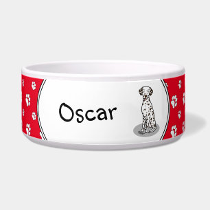 Écuelle Dalmatien (foie 1) Cute Dog Bowl