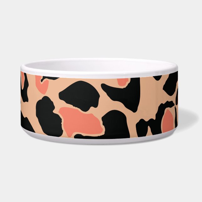 Écuelle Design Motif Leopard vintage (Devant)