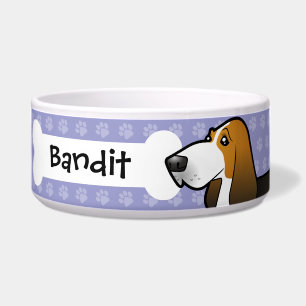 Écuelle Dessin de la peau de Basset