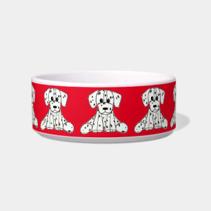 Écuelle Dessin simple de contour de chien dalmate rembourr